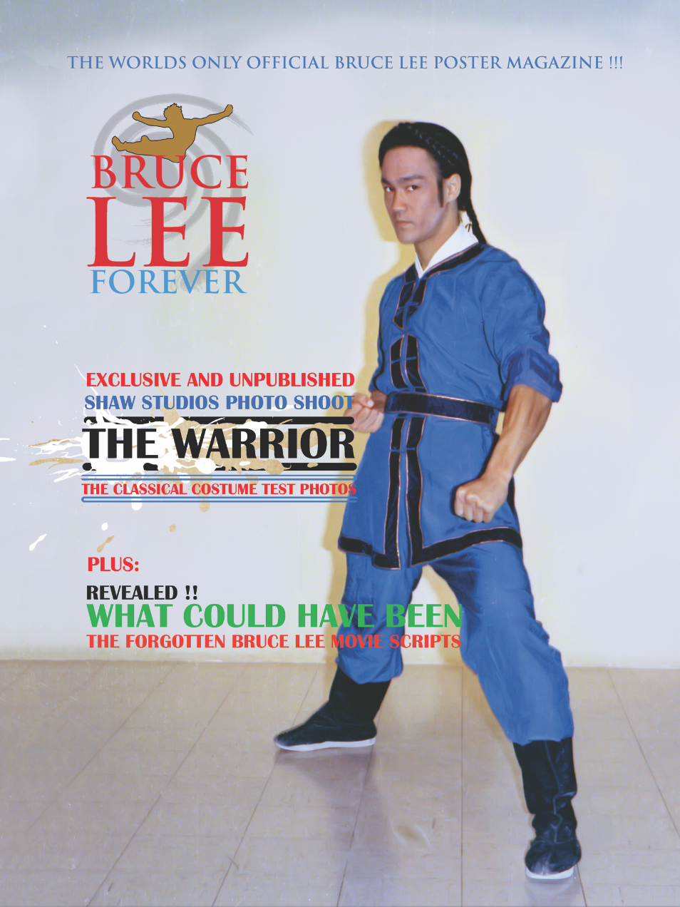 BRUCE LEE FOREVER - Poster magazine: The Warrior Special Edition