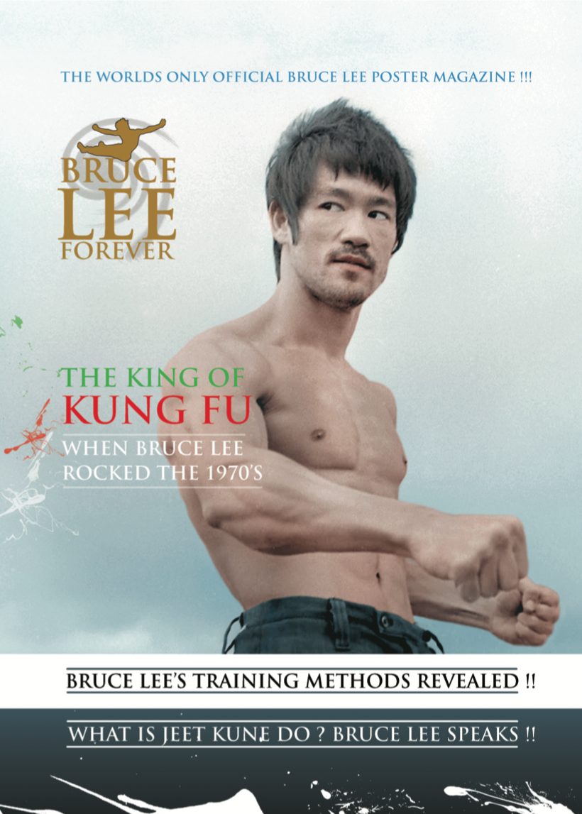 BRUCE LEE FOREVER - Poster Magazine: King of Kung Fu