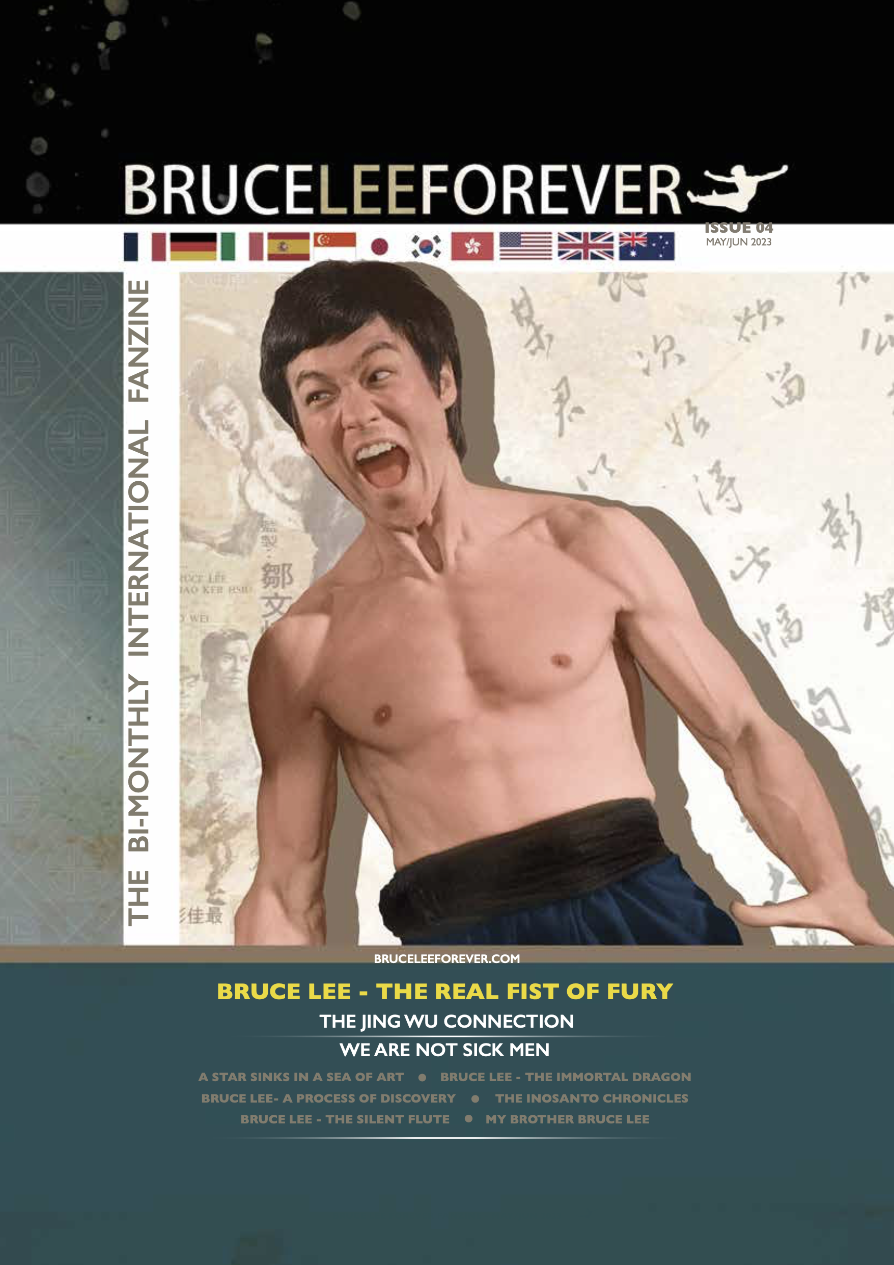 BRUCE LEE FOREVER – The Bi-Monthly International Fanzine: Issue No.4 MAY/JUN – 2023  £19.95