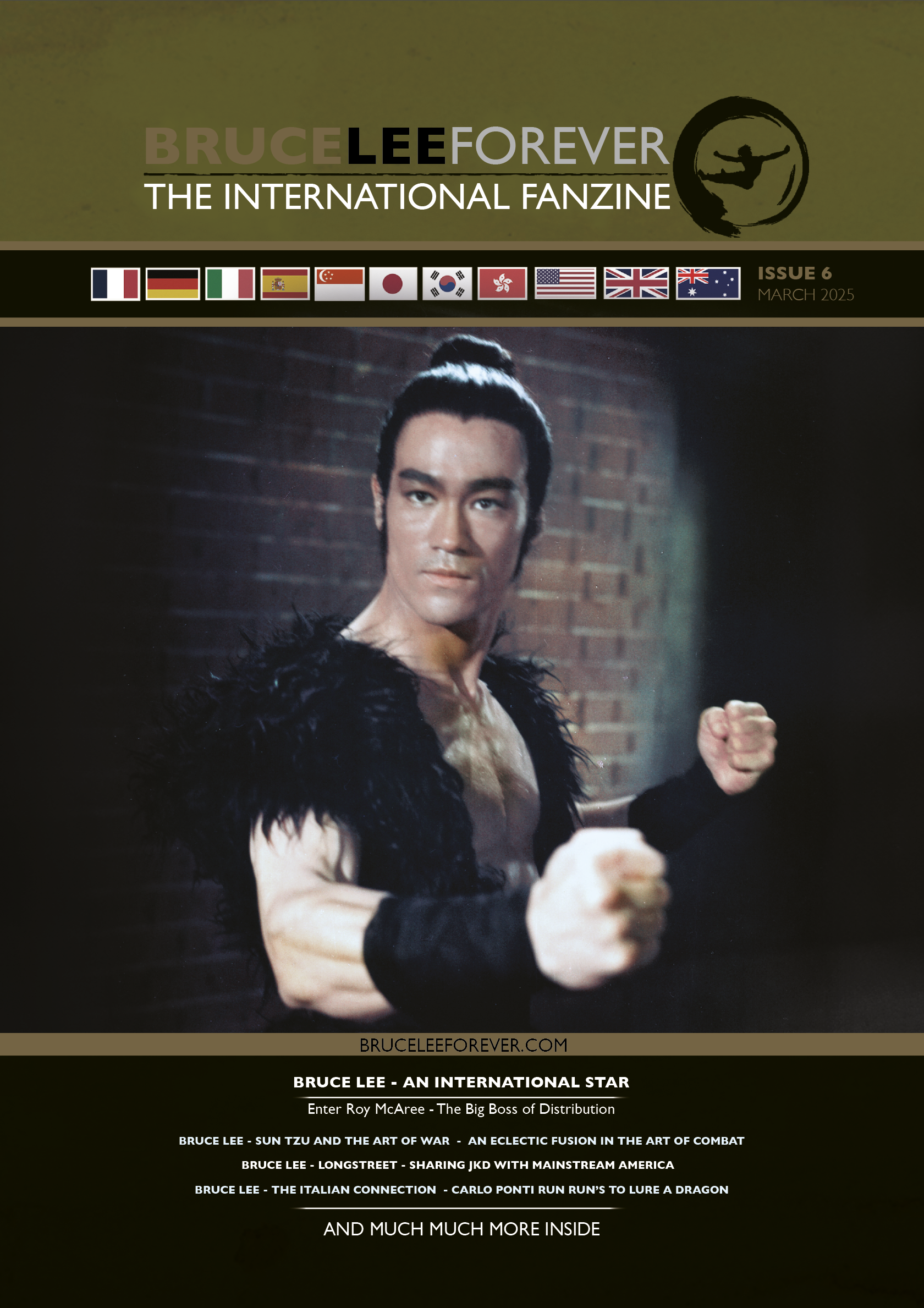 BRUCE LEE FOREVER - INTERNATIONAL FANZINE: ISSUE 6